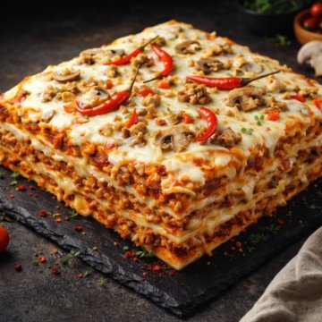 Пицца-пирог «Том Ям с курочкой»