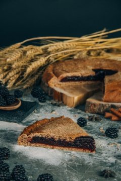 Пирог "Ежевичный"