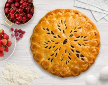 Пирог Клубничный