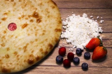 Пирог с черникой