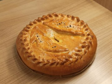 Пирог с говядиной и картофелем