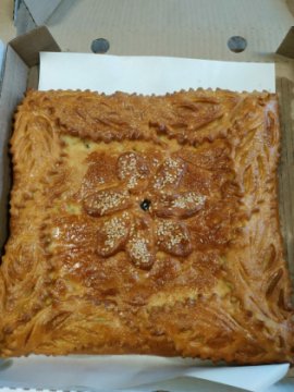 Пирог с капустой и яйцом