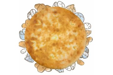 Пирог с картофелем