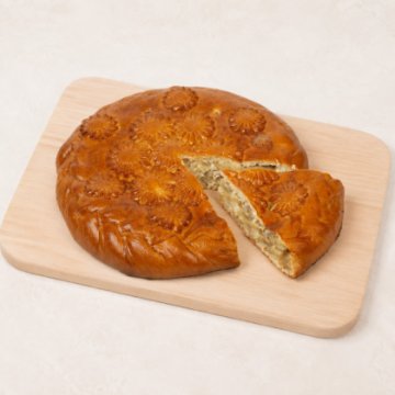 Пирог с картофелем и курицей, 1 шт.