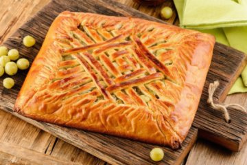 Пирог с крыжовником