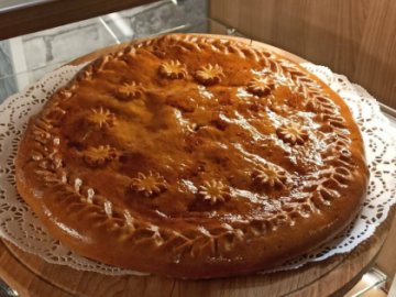 Пирог с курицей и картофелем