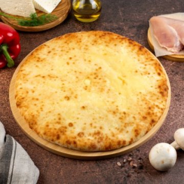 Пирог с курицей, сыром и болгарским перцем