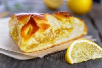 Пирог с лимоном и мёдом