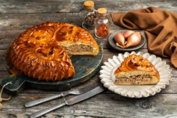 Пирог с мясом
