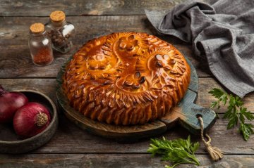 Пирог с мясом