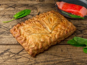 Пирог с сёмгой