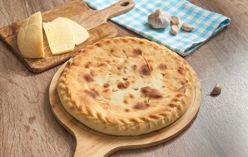 Пирог с сыром и картофелем