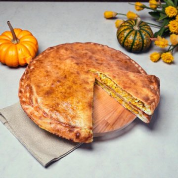 Пирог с тыквой