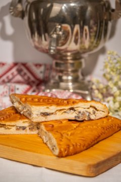 Пирог с жульеном