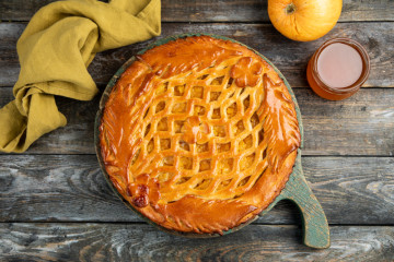 Пирог тыквенный с медом