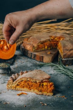 Пирог "Тыквенный с пряностями"