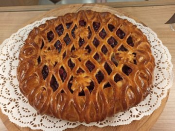 Пирог вишня