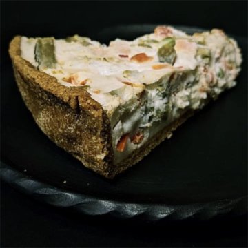 Пирог заливной Киш "Овощное рагу"