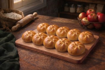 Пирожки с яблоками,10 шт.