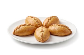 Пирожки с яблоком 5 шт