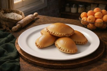 Пирожки с абрикосом 5 шт 