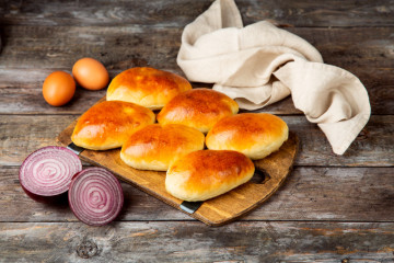 Пирожки с капустой 6шт