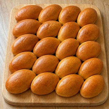Пирожки с капустой и яйцом, 20 шт.