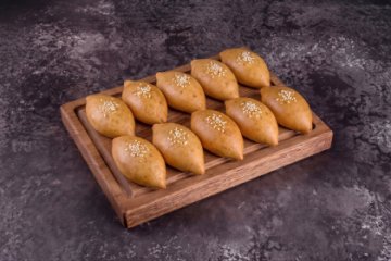 Пирожки с капустой,10 шт.