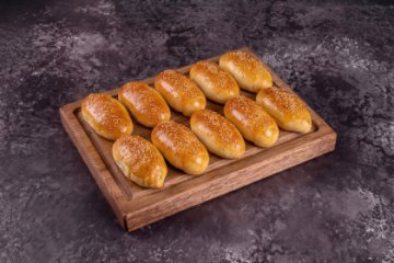 Пирожки с курицей 10 шт