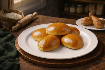 Пирожки с курицей 5 шт