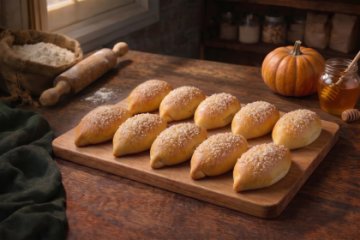 Пирожки с тыквой и медом 400гр