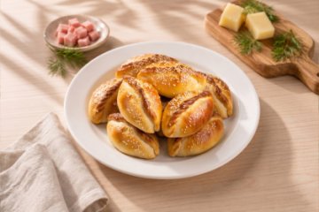 Пирожки "Ветчина и сыр" 400 гр