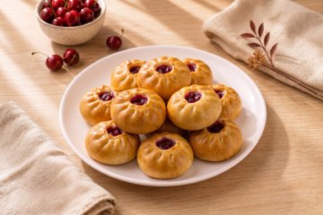 Пирожки "Вишня", 10 шт.