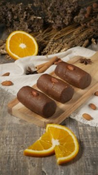 Пирожное "Апельсиновая картошка"