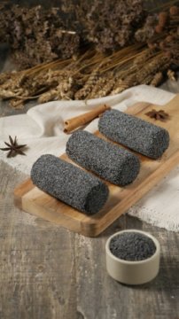 Пирожное "Шоколадная картошка с маком"