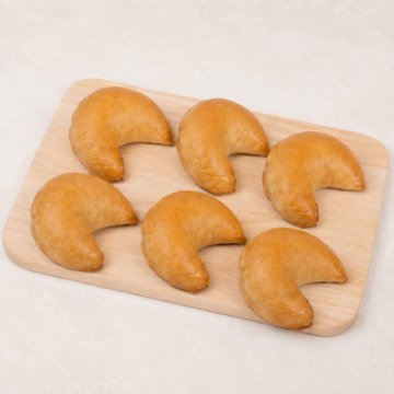 Пирожок с куриной и говяжьей печенью (6шт)