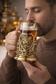 Подстаканник "Георгий Победоносец" 1 шт