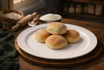 Постные пирожки с рисом и грибами 5 шт