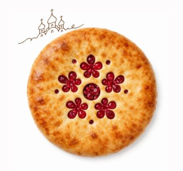 Постный пирог с вишней