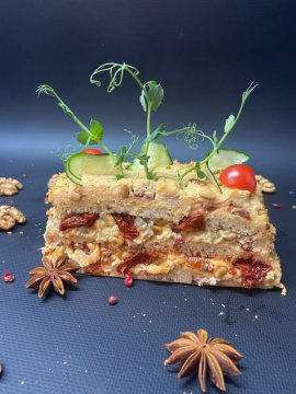 Постный торт А-ля Бабагануш 