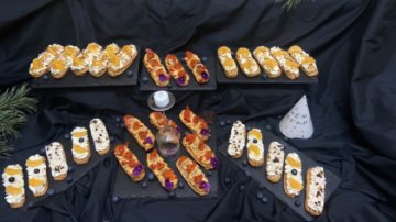 Праздничный набор "Эклер да донатс" 60 шт