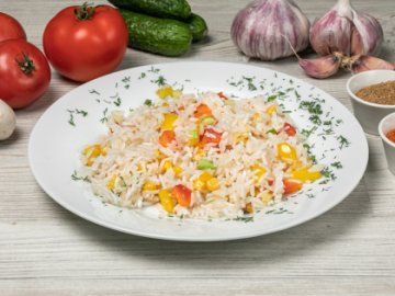 Рис с овощами
