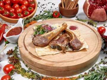 Шашлык из корейки ягнёнка