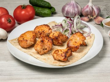 Шашлык из курицы по-турецки