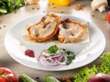 Шашлык из свиной корейки