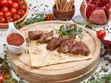 Шашлык из свиной шейки