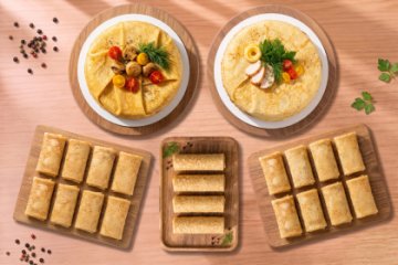 Сет «Большие торты и сытные блины» на 10–12 персон, 22 шт.