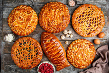 Сет "Императорский приём" на 12-18 персон, 6 пирогов