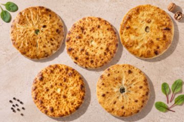 Сет «Сыр, зелень и овощи» на 10–12 персон, 5 шт.