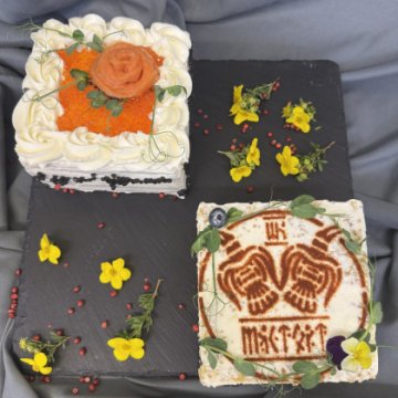 Скандинавская парочка (2 бенто)